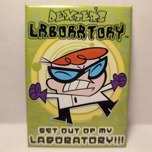Dexters Labratory Fridge Magnet Official Cartoon TV Show Collectible Decoration